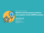 Machine learning based prediction and analysis of anti-CRISPR proteins